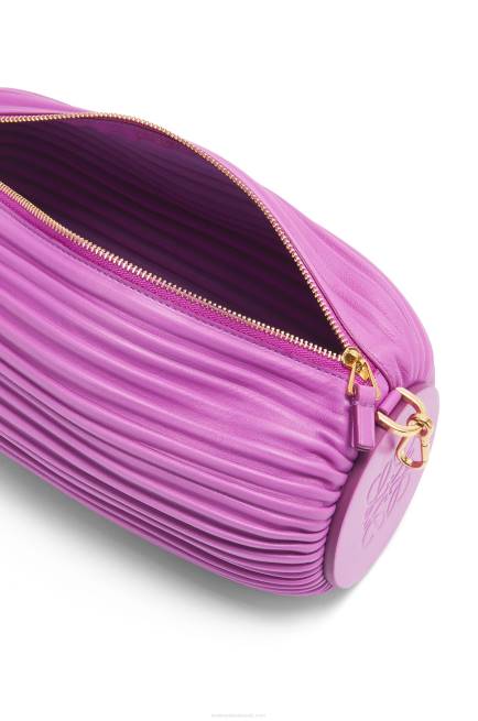 Bright Purple Bracelet pouch in nappa calfskin Loewe 84PR598 Women