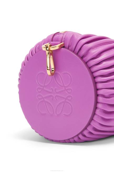 Bright Purple Bracelet pouch in nappa calfskin Loewe 84PR598 Women