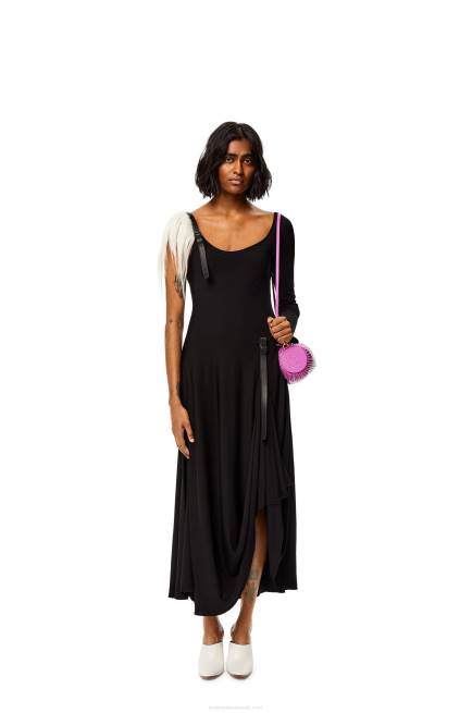 Bright Purple Bracelet pouch in nappa calfskin Loewe 84PR598 Women