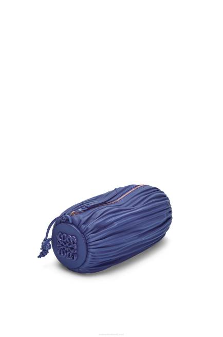 Deep Purple Glaze Bracelet Pouch in pleated nappa Loewe 84PR601 Women