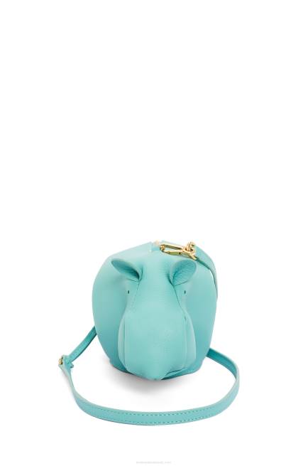 Fresh Mint Hippo bag in classic calfskin Loewe 84PR392 Women