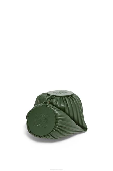 Vintage Khaki Bracelet pouch in pleated nappa Loewe 84PR609 Women