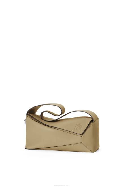 Artichoke Green Puzzle Hobo bag in nappa calfskin Loewe 84PR458 Women
