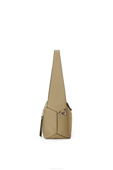 Artichoke Green Puzzle Hobo bag in nappa calfskin Loewe 84PR458 Women