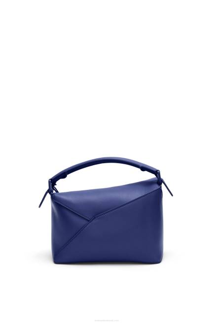 Deep Purple Glaze Small Puzzle Edge bag in satin calfskin Loewe 84PR531 Women