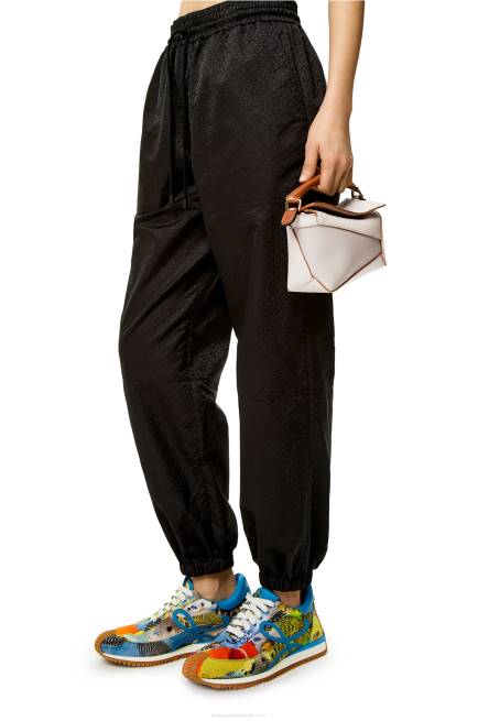Ghost/Soft White Mini Puzzle Edge in nappa calfskin Loewe 84PR258 Women