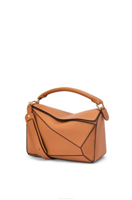 Light Caramel Puzzle bag in soft grained calfskin Loewe 84PR369 Women