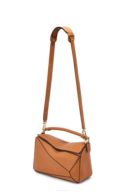 Light Caramel Puzzle bag in soft grained calfskin Loewe 84PR369 Women