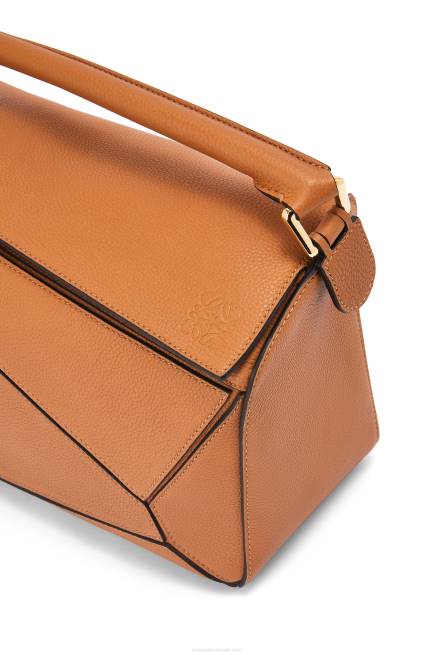 Light Caramel Puzzle bag in soft grained calfskin Loewe 84PR369 Women