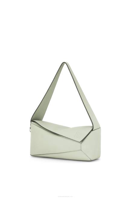 Light Celadon Puzzle Hobo bag in nappa calfskin Loewe 84PR457 Women