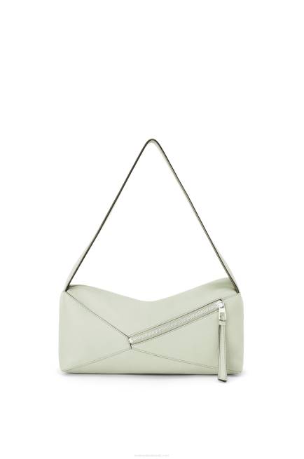 Light Celadon Puzzle Hobo bag in nappa calfskin Loewe 84PR457 Women