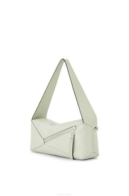Light Celadon Puzzle Hobo bag in nappa calfskin Loewe 84PR457 Women