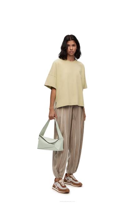Light Celadon Puzzle Hobo bag in nappa calfskin Loewe 84PR457 Women
