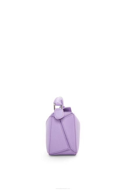 Light Mauve Mini Puzzle bag in soft grained calfskin Loewe 84PR199 Women