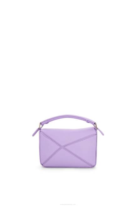Light Mauve Mini Puzzle bag in soft grained calfskin Loewe 84PR199 Women