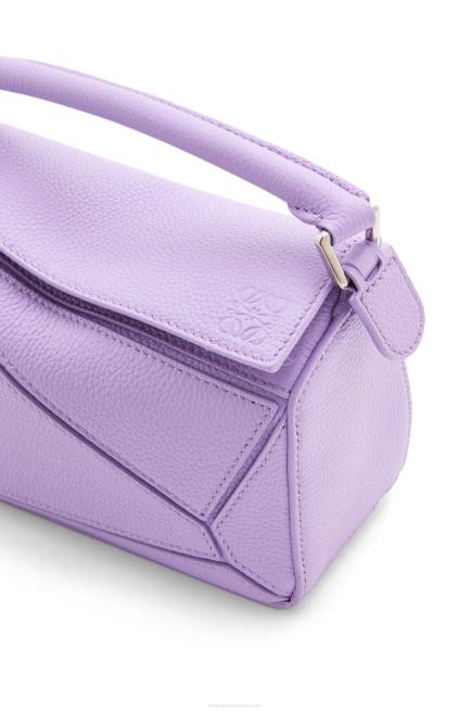 Light Mauve Mini Puzzle bag in soft grained calfskin Loewe 84PR199 Women