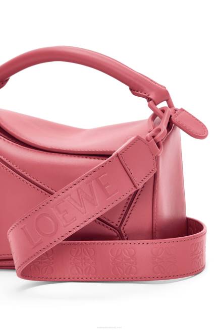 Plumrose Mini Puzzle bag in satin calfskin Loewe 84PR266 Women
