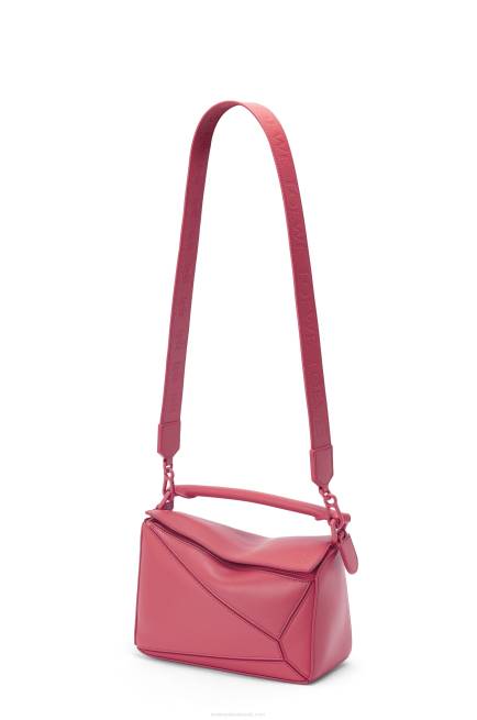 Plumrose Small Puzzle bag in satin calfskin Loewe 84PR490 Women