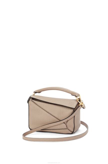 Sand Mini Puzzle bag in soft grained calfskin Loewe 84PR220 Women