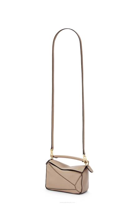 Sand Mini Puzzle bag in soft grained calfskin Loewe 84PR220 Women