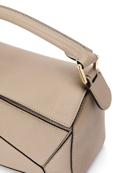 Sand Small Puzzle bag in soft grained calfskin Loewe 84PR397 Women