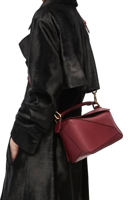 Wild Berry Small Puzzle bag in classic calfskin Loewe 84PR544 Women