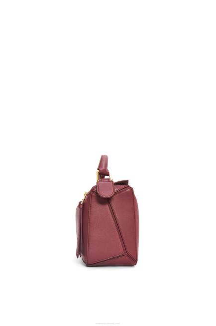 Wild Berry Small Puzzle bag in classic calfskin Loewe 84PR544 Women