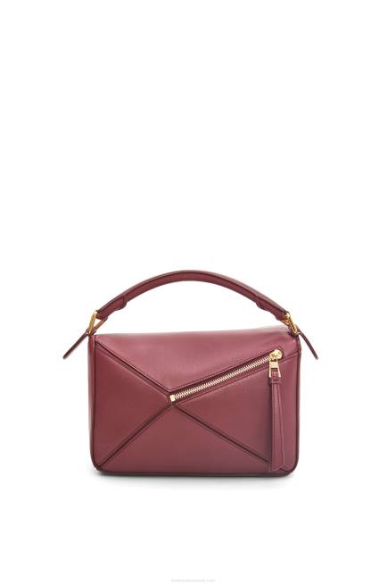 Wild Berry Small Puzzle bag in classic calfskin Loewe 84PR544 Women