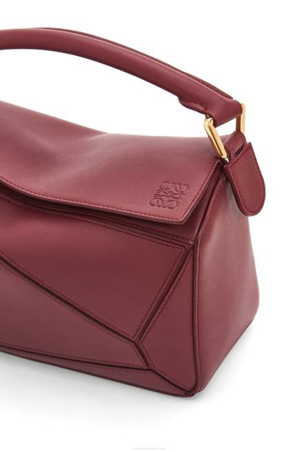 Wild Berry Small Puzzle bag in classic calfskin Loewe 84PR544 Women