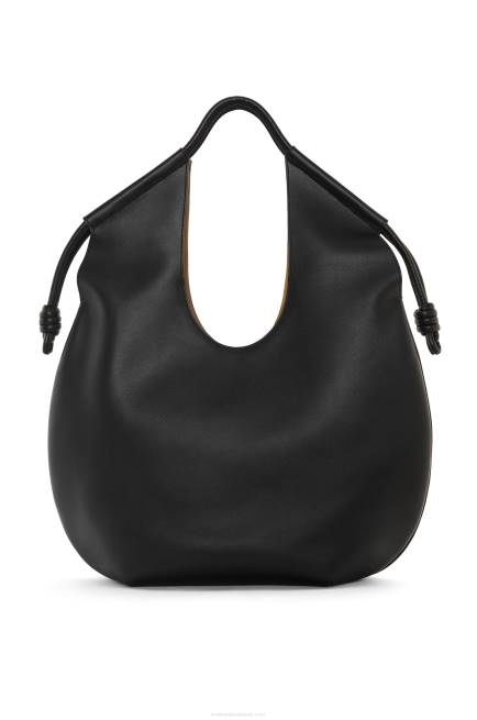 Black Paseo Tote in shiny nappa calfskin Loewe 84PR132 Women
