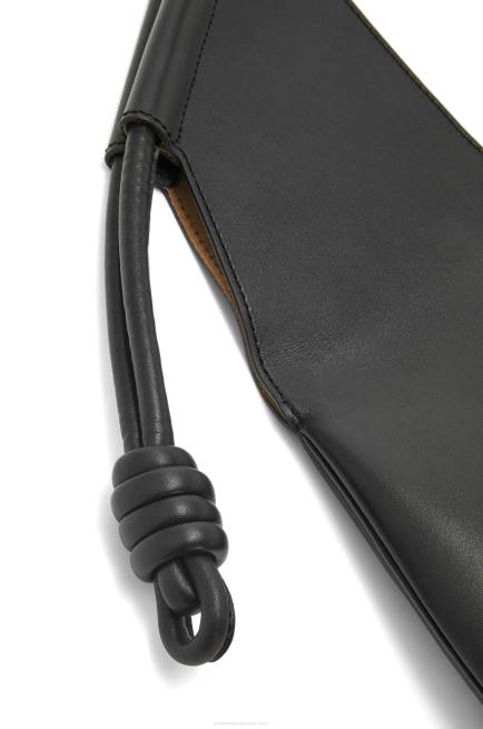 Black Paseo Tote in shiny nappa calfskin Loewe 84PR132 Women