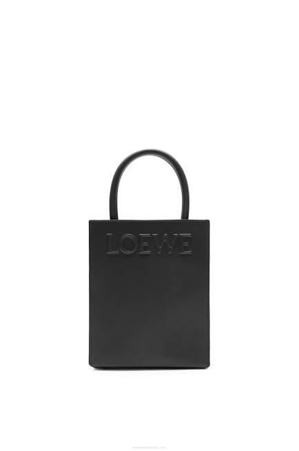 Black Standard A5 Tote in sleek calfskin Loewe 84PR118 Women