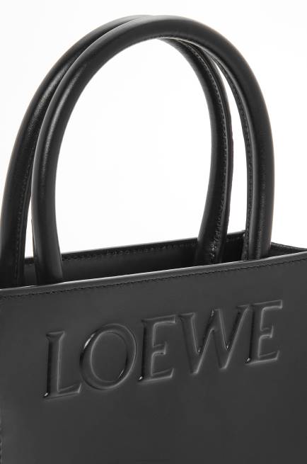 Black Standard A5 Tote in sleek calfskin Loewe 84PR118 Women