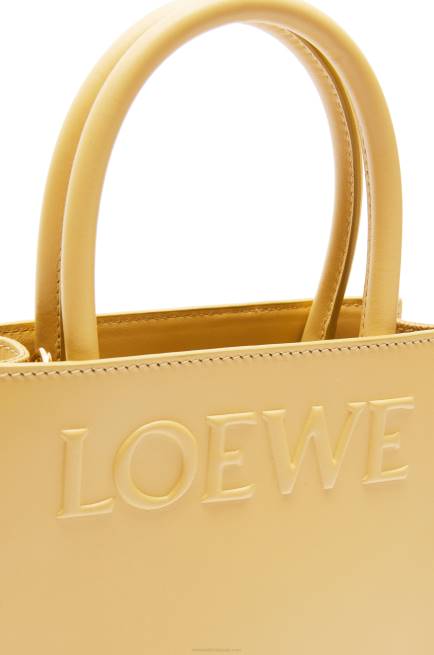 Dark Butter Standard A5 Tote in sleek calfskin Loewe 84PR119 Women