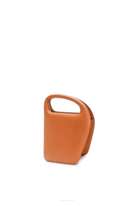 Tan Architects D bag in natural calfskin Loewe 84PR182 Women
