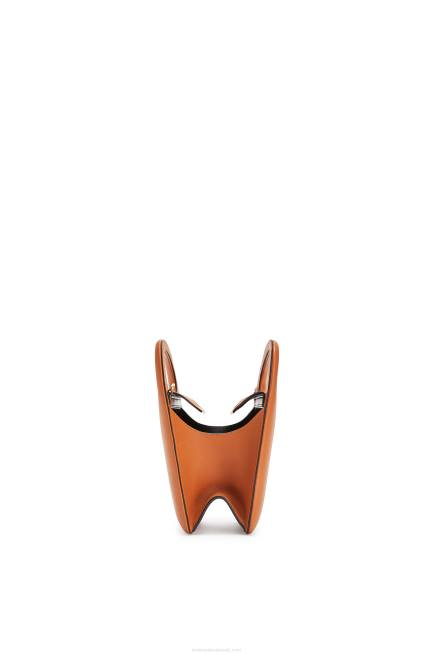 Tan Architects D bag in natural calfskin Loewe 84PR182 Women