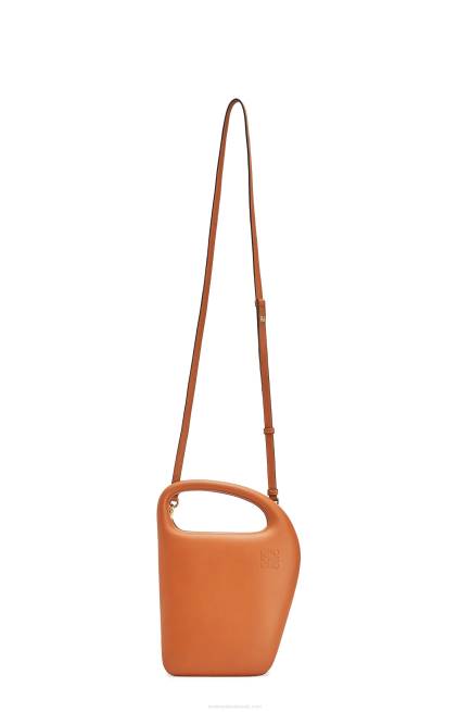 Tan Architects D bag in natural calfskin Loewe 84PR182 Women