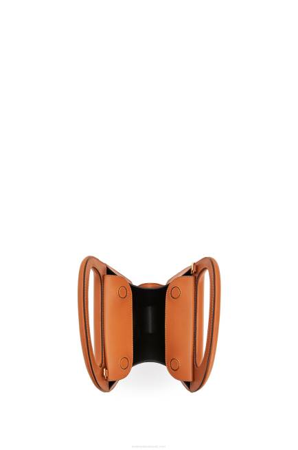 Tan Architects D bag in natural calfskin Loewe 84PR182 Women
