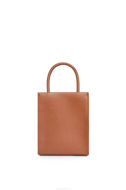 Tan Standard A5 Tote in sleek calfskin Loewe 84PR116 Women