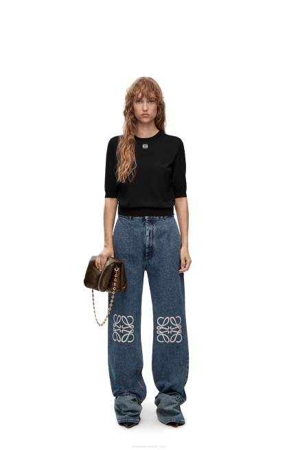Black Anagram sweater in wool Loewe 84PR970 Women