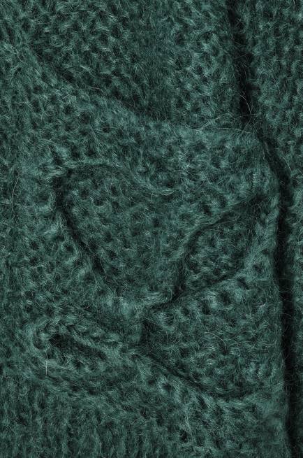 Forest Green MOHAIR CARDIGAN In MOHAIR/POLYAMIDE Loewe 84PR1030 Women