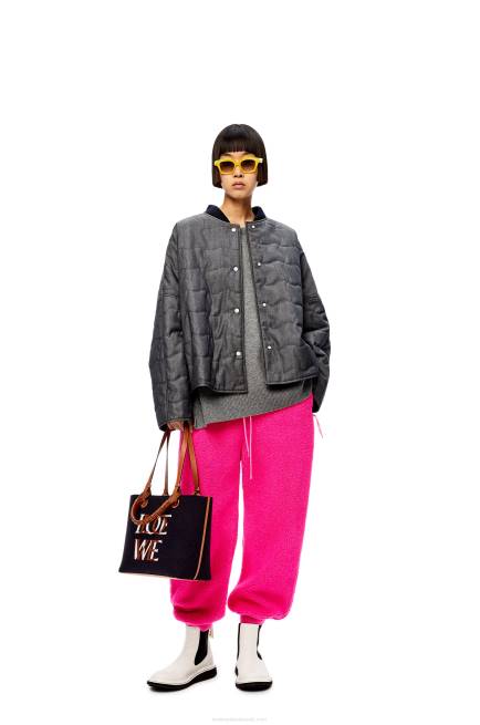 Grey Sweater in cashmere Loewe 84PR1018 Women