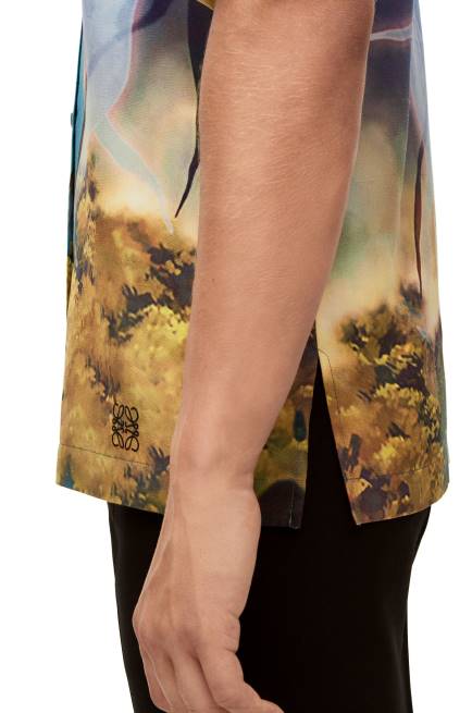 Multicolor Magical Sky shirt in silk Loewe 84PR946 Women