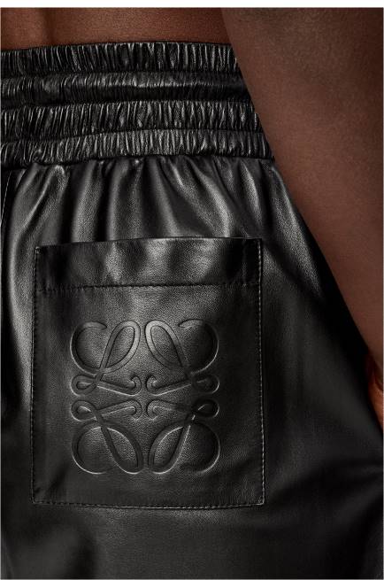 Black Shorts in nappa lambskin Loewe 84PR1112 Women