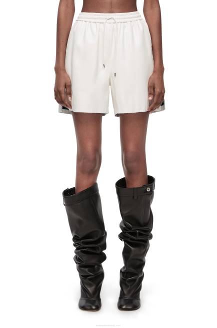 White Shorts in nappa lambskin Loewe 84PR1106 Women