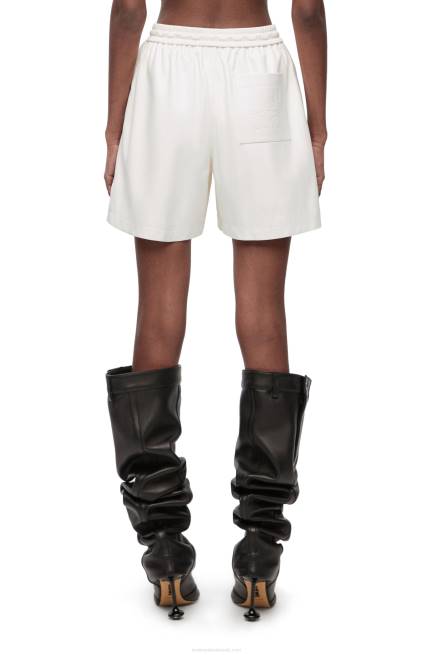 White Shorts in nappa lambskin Loewe 84PR1106 Women