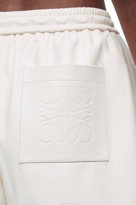 White Shorts in nappa lambskin Loewe 84PR1106 Women