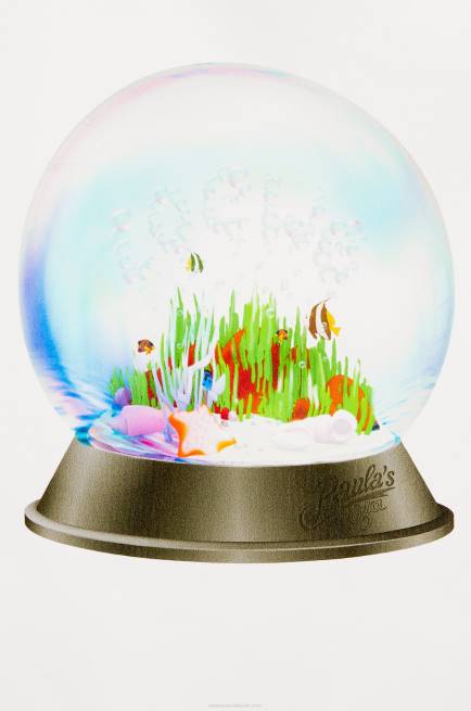 White/Multicolor Snow globe top in technical jersey Loewe 84PR871 Women