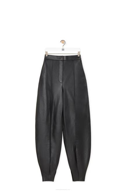 Black Balloon trousers in nappa Loewe 84PR1139 Women