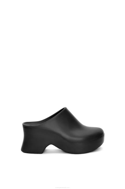 Black Terra foam clog in light foam rubber Loewe 84PR744 Women